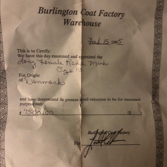 Burlington Black coat - Picture 7 of 7